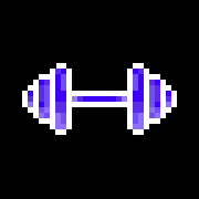 Pixelated Fitness icon