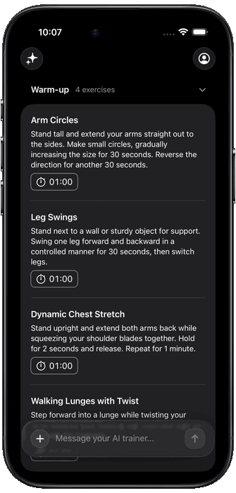 Pixelated Fitness iOS experience preview